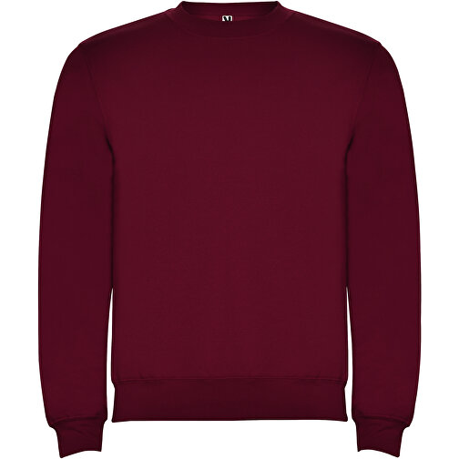 Clasica Sweatshirt Mit Rundhalsausschnitt Unisex , garnet, Strick 50% Baumwolle, 50% Polyester, 280 g/m2, L, , Bild 1