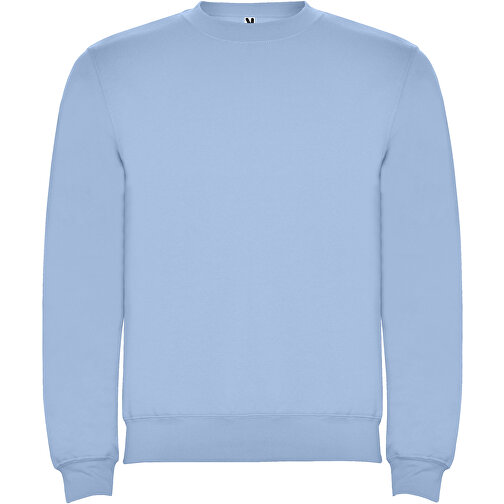 Clasica Sweatshirt Mit Rundhalsausschnitt Unisex , himmelblau, Strick 50% Baumwolle, 50% Polyester, 280 g/m2, S, , Bild 1