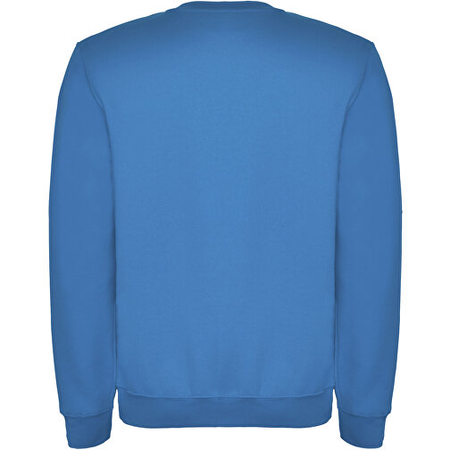 Clasica Sweatshirt Mit Rundhalsausschnitt Unisex , ozeanblau, Strick 50% Baumwolle, 50% Polyester, 280 g/m2, L, , Bild 3