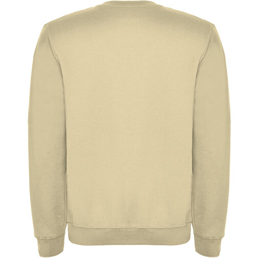 Clasica Sweatshirt Mit Rundhalsausschnitt Unisex , sand meliert, Strick 50% Baumwolle, 50% Polyester, 280 g/m2, L, , Bild 3