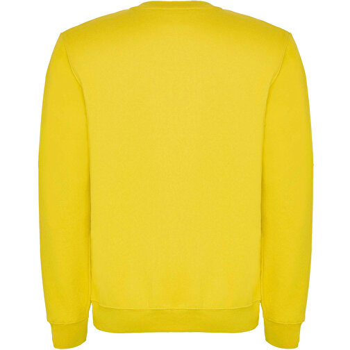 Clasica Sweatshirt Mit Rundhalsausschnitt Für Kinder , gelb, Strick 50% Baumwolle, 50% Polyester, 280 g/m2, 9/10, , Bild 3