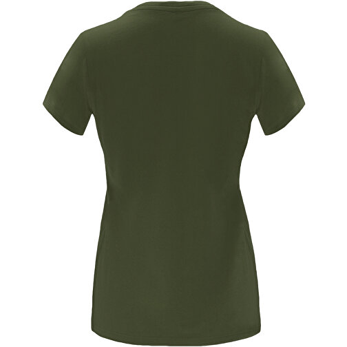 Capri T-Shirt Für Damen , Venture Green, Single jersey Strick 100% Baumwolle, 170 g/m2, L, , Bild 3