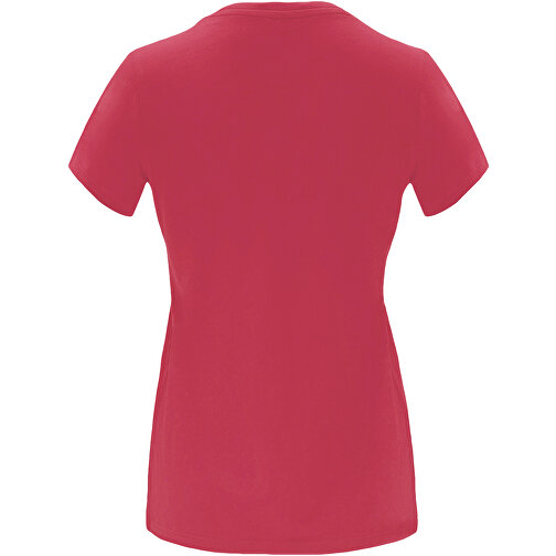 Capri T-Shirt Für Damen , chrysanthemum red, Single jersey Strick 100% Baumwolle, 170 g/m2, 2XL, , Bild 3