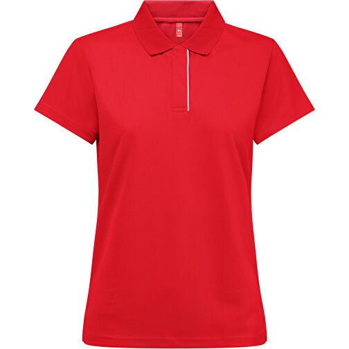 THC DYNAMIC WOMEN. Technisches Poloshirt Für Damen , rot, Recycletes Polyester, XXL, , Bild 1