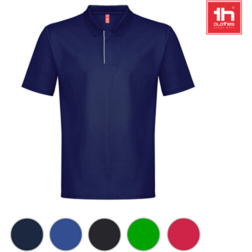 THC DYNAMIC. Technisches Poloshirt Für Herren , limette, Recycletes Polyester, XXL, , Bild 4