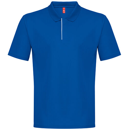 THC DYNAMIC. Technisches Poloshirt Für Herren , königsblau, Recycletes Polyester, 3XL, , Bild 1