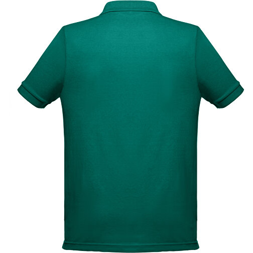 THC BERLIN. Kurzarm-Poloshirt Für Herren , dunkelgrün, Baumwolle und Polyester, XS, , Bild 2