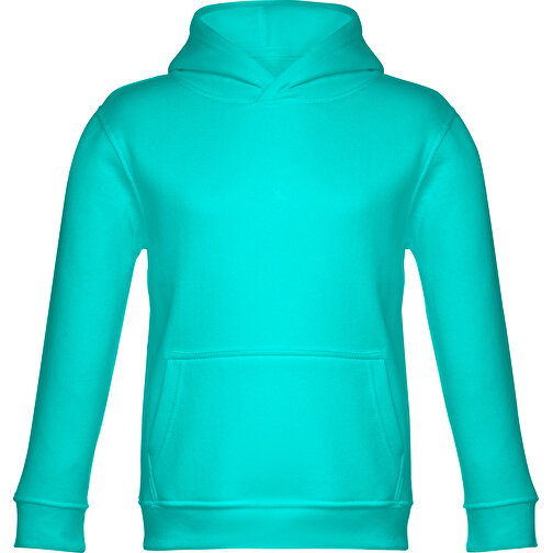 THC PHOENIX KIDS. Sweatshirt Für Kinder (unisex) , türkisgrün, Baumwolle und Polyester, 2, 41,00cm x 37,50cm (Länge x Breite), Bild 1