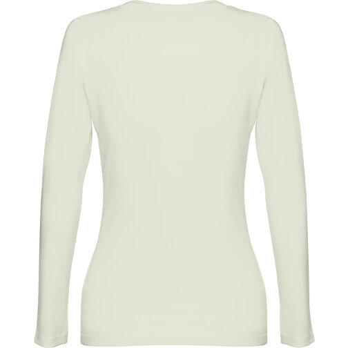 THC BUCHAREST WOMEN. Langärmeliges Tailliertes T-Shirt Für Frauen Aus Baumwolle , pastellgrün, 100% Baumwolle, XL, 67,00cm x 48,00cm (Länge x Breite), Bild 2