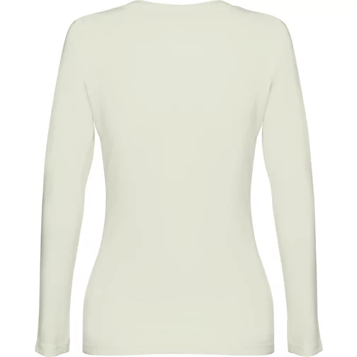 THC BUCHAREST WOMEN. T-shirt cintré à manches longues en coton pour femmes, Image 2