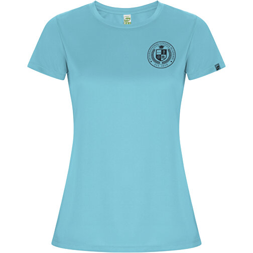 T-shirt sportiva a maniche corte da donna Imola, Immagine 2