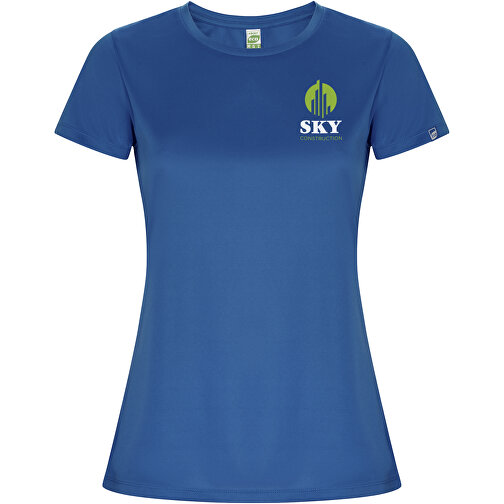 Imola Sport T-Shirt Für Damen , royal, Interlock Strick 50% Recyceltes Polyester, 50% Polyester, 135 g/m2, L, , Bild 2