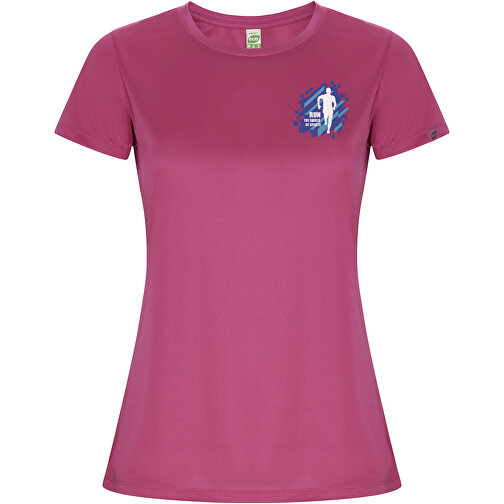 Imola Sport T-Shirt Für Damen , rossette, Interlock Strick 47% Recyceltes Polyester, 53% Polyester, 135 g/m2, M, , Bild 2