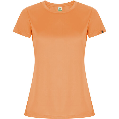 Imola Sport T-Shirt Für Damen , fluor orange, Interlock Strick 50% Recyceltes Polyester, 50% Polyester, 135 g/m2, M, , Bild 1