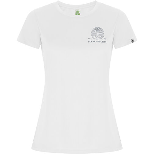 Imola Sport T-Shirt Für Damen , weiss, Interlock Strick 50% Recyceltes Polyester, 50% Polyester, 135 g/m2, M, , Bild 2