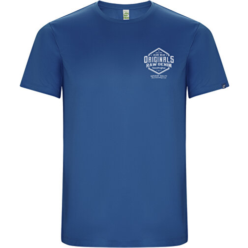 Imola Sport T-Shirt Für Herren , royal, Interlock Strick 50% Recyceltes Polyester, 50% Polyester, 135 g/m2, M, , Bild 2