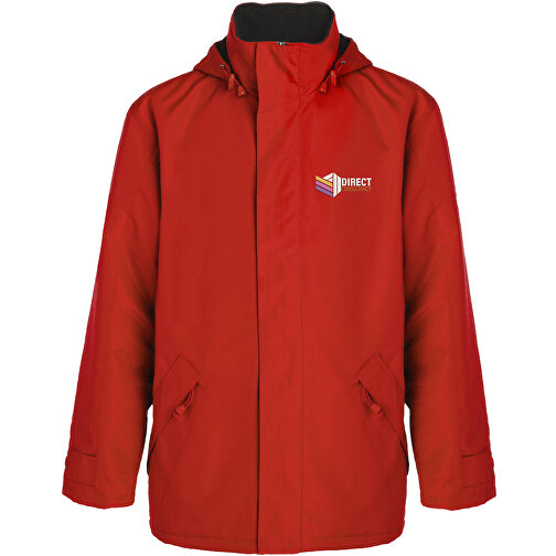 Europa Isolierte Jacke Unisex , rot, Woven 100% Polyester, 400 g/m2, Lining, Woven 100% Polyester, M, , Bild 2