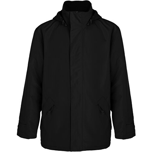 Europa Isolierte Jacke Unisex , schwarz, Woven 100% Polyester, 400 g/m2, Lining, Woven 100% Polyester, M, , Bild 1