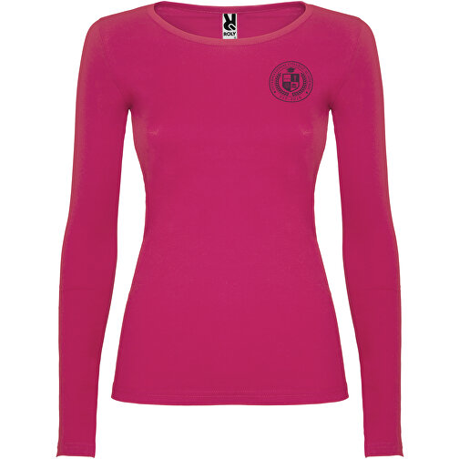 Extreme Langarmshirt Für Damen , rossette, Single jersey Strick 100% Baumwolle, 160 g/m2, L, , Bild 2