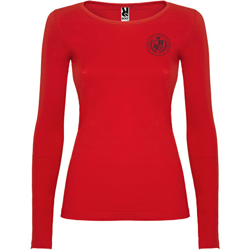 Extreme Langarmshirt Für Damen , rot, Single jersey Strick 100% Baumwolle, 160 g/m2, 2XL, , Bild 2