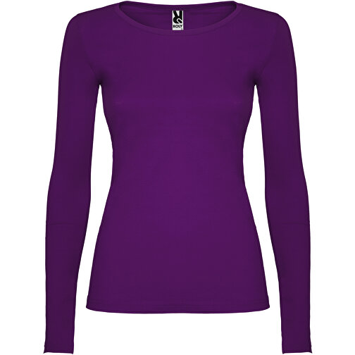 Extreme Langarmshirt Für Damen , lila, Single jersey Strick 100% Baumwolle, 160 g/m2, 2XL, , Bild 1