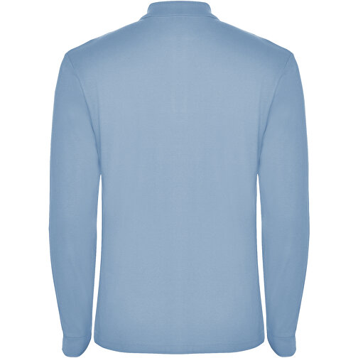 Estrella Langarm Poloshirt Für Herren , himmelblau, Piqué Strick 100% Baumwolle, 220 g/m2, M, , Bild 3