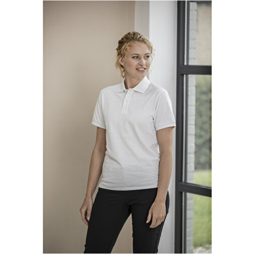 Emerald Polo Unisex Aus Recyceltem Material , navy, Piqué Strick 50% Recyclingbaumwolle, 50% Recyceltes Polyester, 200 g/m2, XXL, , Bild 7