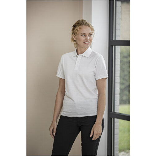 Emerald Polo Unisex Aus Recyceltem Material , navy, Piqué Strick 50% Recyclingbaumwolle, 50% Recyceltes Polyester, 200 g/m2, M, , Bild 7