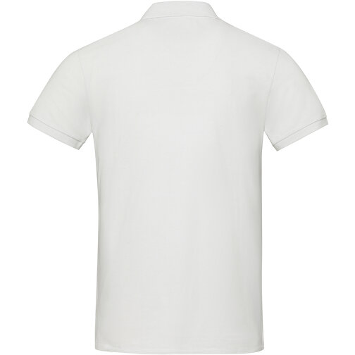 Emerald Aware™ Polo Unisex Aus Recyceltem Material , weiss, Piqué Strick 50% Recyclingbaumwolle, 50% Recyceltes Polyester, 200 g/m2, XL, , Bild 4