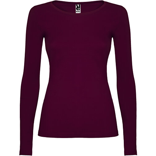 Extreme Langarmshirt Für Damen , garnet, Single jersey Strick 100% Baumwolle, 160 g/m2, XL, , Bild 1