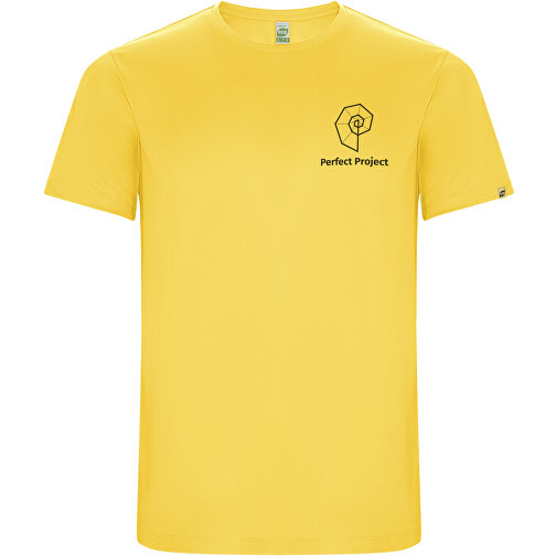 Imola Sport T-Shirt Für Herren , gelb, Interlock Strick 50% Recyceltes Polyester, 50% Polyester, 135 g/m2, S, , Bild 2