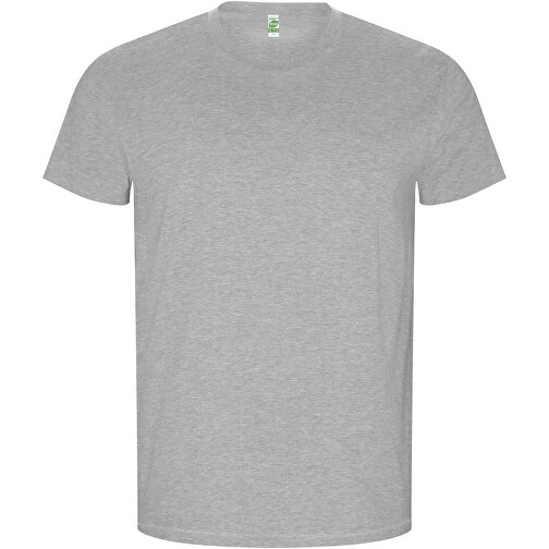 Golden T-Shirt Für Herren , marl grey, Single jersey Strick 100% Bio Baumwolle, 160 g/m2, L, , Bild 1