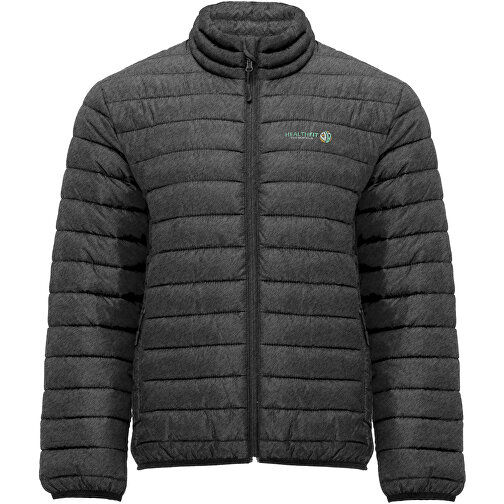 Finland Thermojacke Für Herren , heather schwarz, 100% Polyester, 290 g/m2, Lining,  100% Polyester, Padding/filling,  100% Polyester, M, , Bild 2