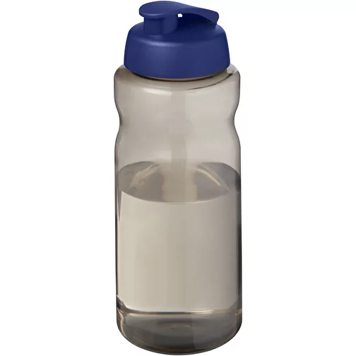 Bouteille de sport H2O Active® Eco Big Base de 1 litre à couvercle rabattable, Image 1