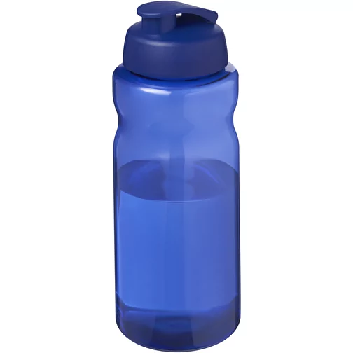 Bouteille de sport H2O Active® Eco Big Base de 1 litre à couvercle rabattable, Image 1