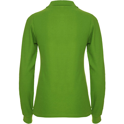 Estrella Langarm Poloshirt Für Damen , grass green, Piqué Strick 100% Baumwolle, 220 g/m2, XL, , Bild 3