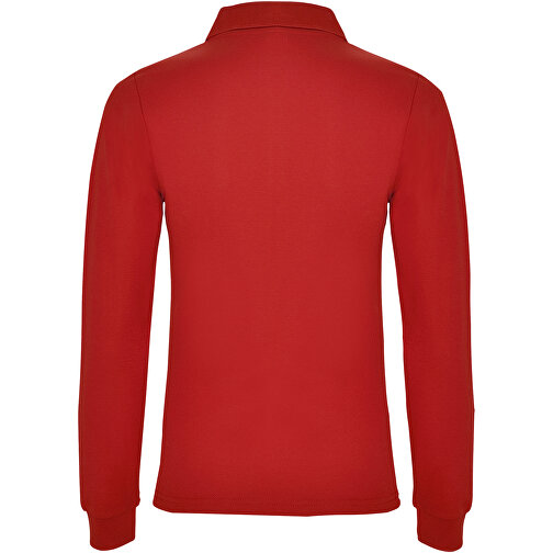 Estrella Langarm Poloshirt Für Damen , rot, Piqué Strick 100% Baumwolle, 220 g/m2, 2XL, , Bild 3