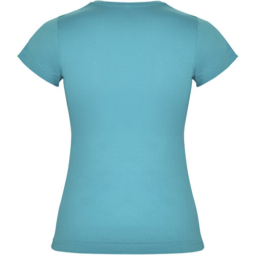 Jamaika T-Shirt Für Damen , türkis, Single jersey Strick 100% Baumwolle, 155 g/m2, L, , Bild 3