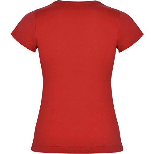 Jamaika T-Shirt Für Damen , rot, Single jersey Strick 100% Baumwolle, 155 g/m2, 2XL, , Bild 3