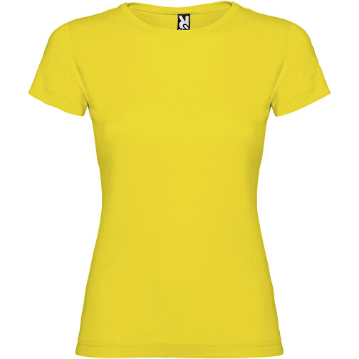 Jamaika T-Shirt Für Damen , gelb, Single jersey Strick 100% Baumwolle, 155 g/m2, XL, , Bild 1