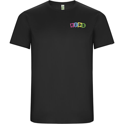 Imola Sport T-Shirt Für Kinder , dark lead, Interlock Strick 47% Recyceltes Polyester, 53% Polyester, 135 g/m2, 4, , Bild 2