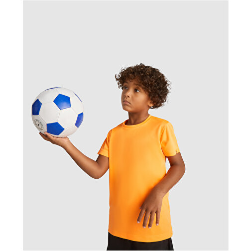 Imola Sport T-Shirt Für Kinder , weiß, Interlock Strick 47% Recyceltes Polyester, 53% Polyester, 135 g/m2, 8, , Bild 4