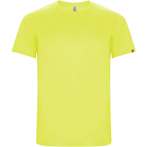 Imola Sport T-Shirt Für Kinder , fluor yellow, Interlock Strick 47% Recyceltes Polyester, 53% Polyester, 135 g/m2, 8, , Bild 1