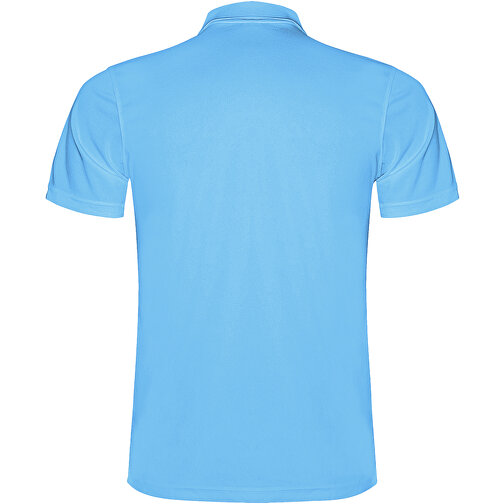 Monzha Sport Poloshirt Für Herren , türkis, Piqué Strick 100% Polyester, 150 g/m2, S, , Bild 3