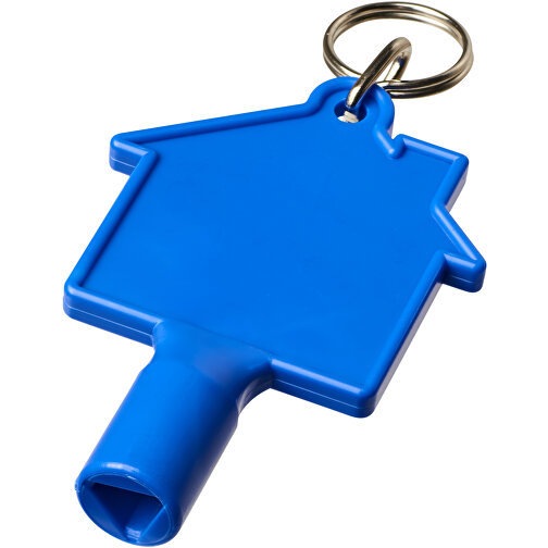 Porte-clés Maximilian pour clé utilitaire recyclée en forme de maison, Image 1