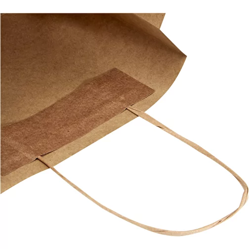 Sac en papier Kraft 120 g/m2avec poignées torsadées, petite taille, Image 7