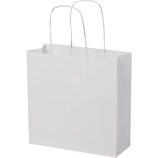 Sac en papier Kraft 120 g/m2avec poignées torsadées, petite taille, Image 4