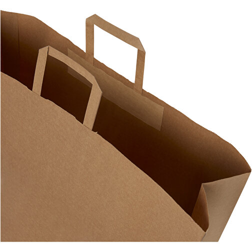 Kraftpapirpose med flade håndtag 90-100 g/m2 – XX large, Billede 4