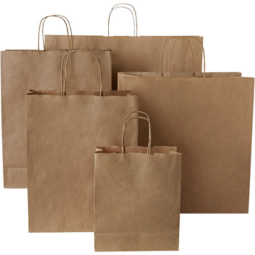 Kraftpapirpose med twistede håndtag 90-100 g/m2 – XX large, Billede 6