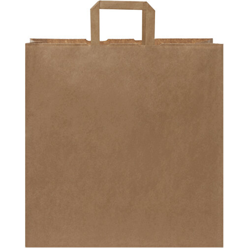 Kraftpapirpose med flade håndtag 80-90 g/m2 – X large, Billede 3
